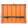 Zip chain anti-collision fast door